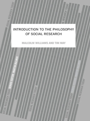 cover image of An Introduction to the Philosophy of Social Research
